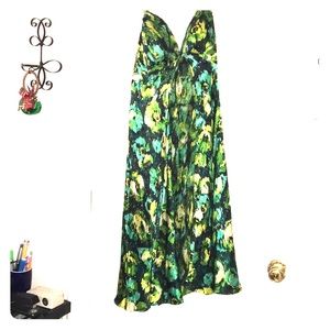 Formal, multicolor evening dress